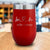 Classy Calligraphy Personalized Engraved Wine Tumbler