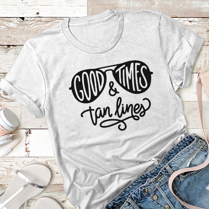 Good Times And Tan Lines Premium Tees
