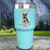 I Love My Dog Personalized Color Printed Tumblers