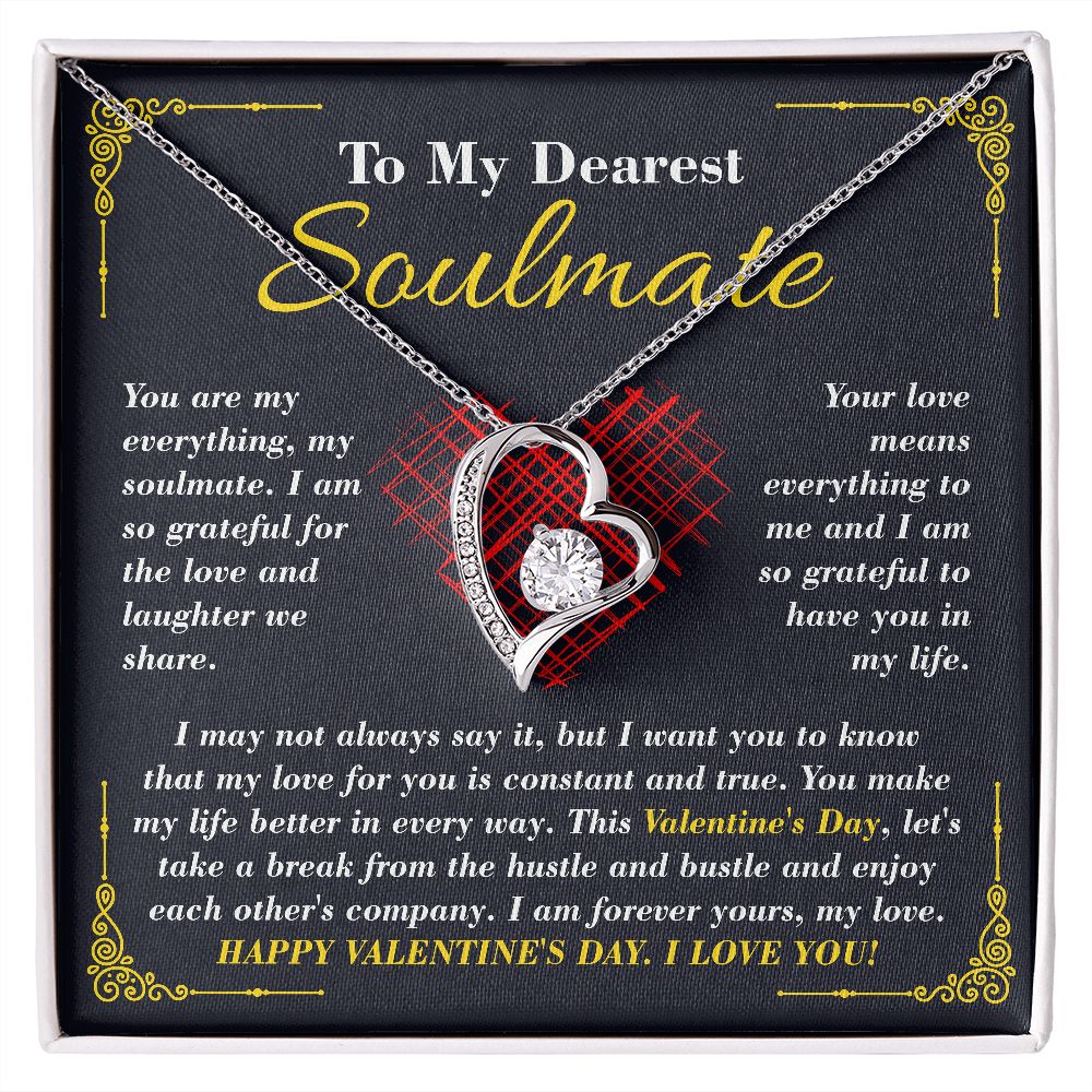 To My Dearest Soulmate Valentine's Day Gift Premium Jewelry (READY TO SHIP)