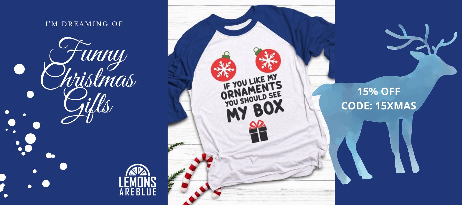 Funny Christmas Gifts By Lemons Are Blue