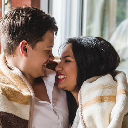 Snuggle Up: The Perfect Couple's Blanket from LemonsAreBlue