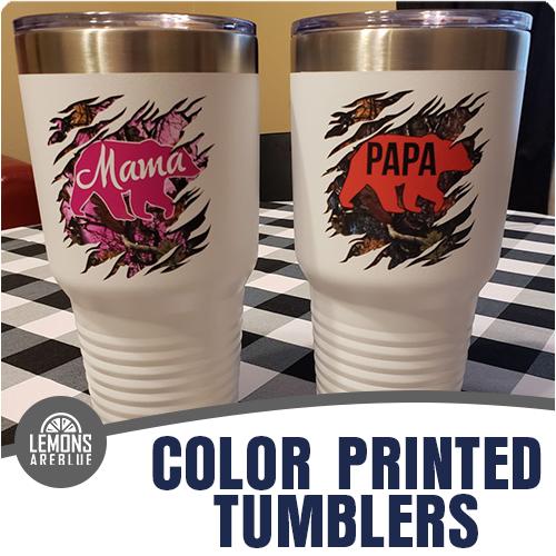 Color Printed Tumblers
