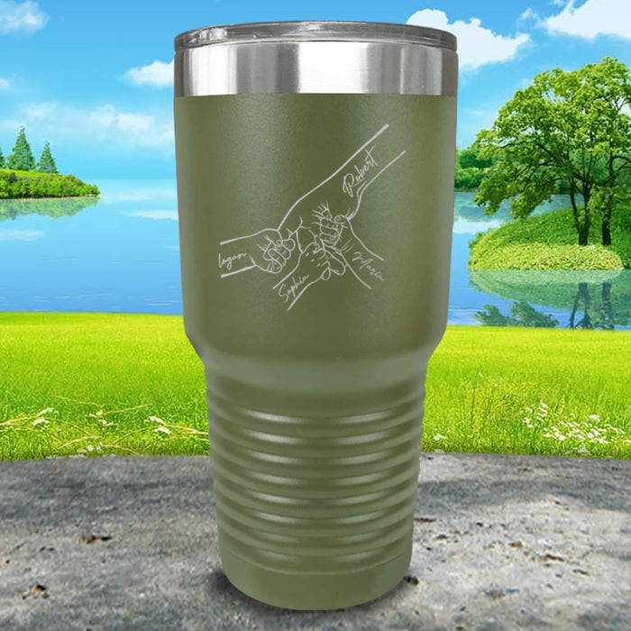 Father And Child Personalized Engraved Tumbler