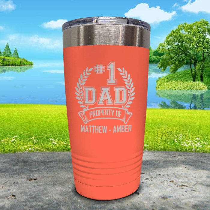 CUSTOM #1 Dad Engraved Tumblers