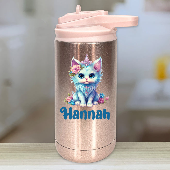 Fairy Personalized With Name Kids Water Bottle Tumblers