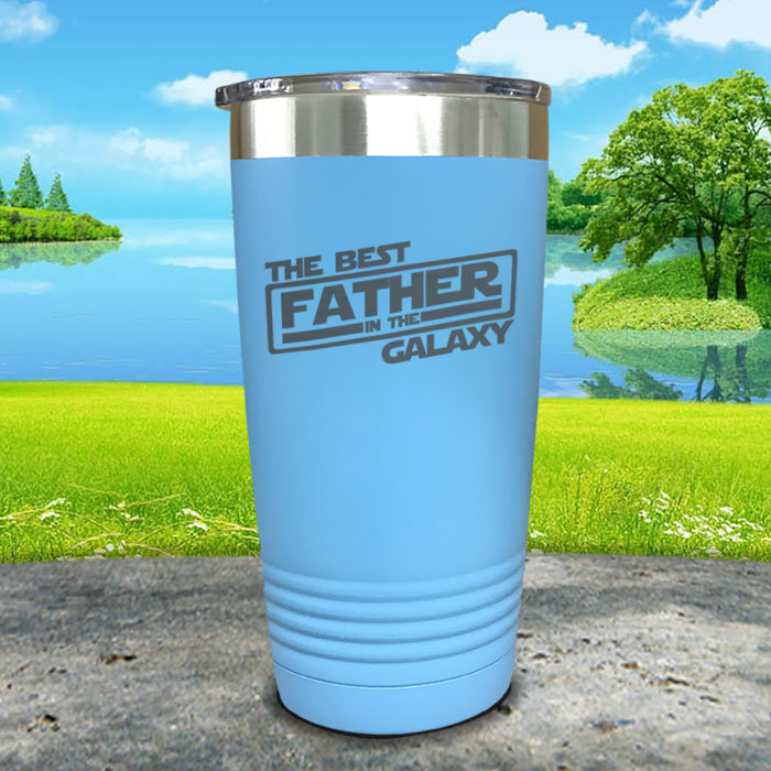 The Best Father In The Galaxy Engraved Tumbler