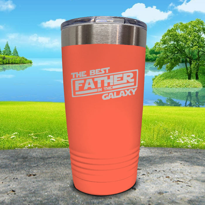 The Best Father In The Galaxy Engraved Tumbler