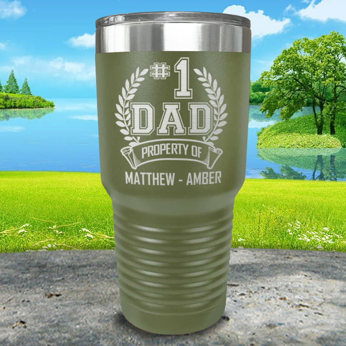 CUSTOM #1 Dad Engraved Tumblers