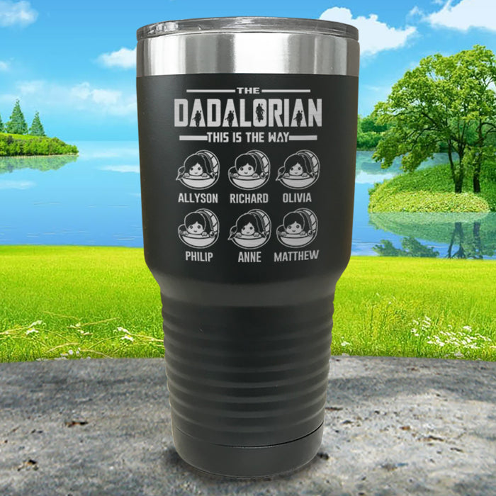 The Dadalorian (CUSTOM) With Child's Name Engraved Tumbler