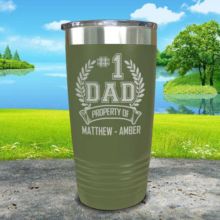 CUSTOM #1 Dad Engraved Tumblers