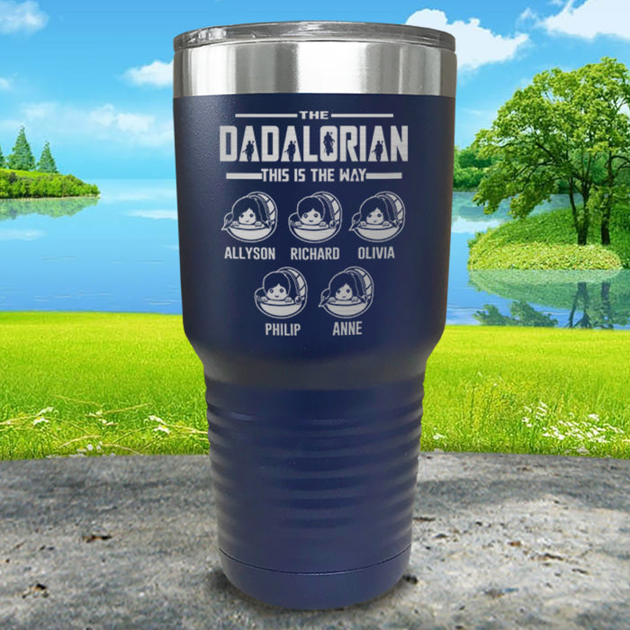 The Dadalorian (CUSTOM) With Child's Name Engraved Tumbler