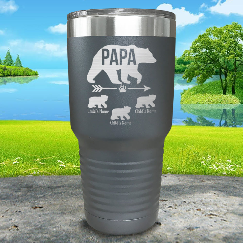 Personalized Mama Bear Tumbler Cup Engraved With Custom Child Names -  LemonsAreBlue