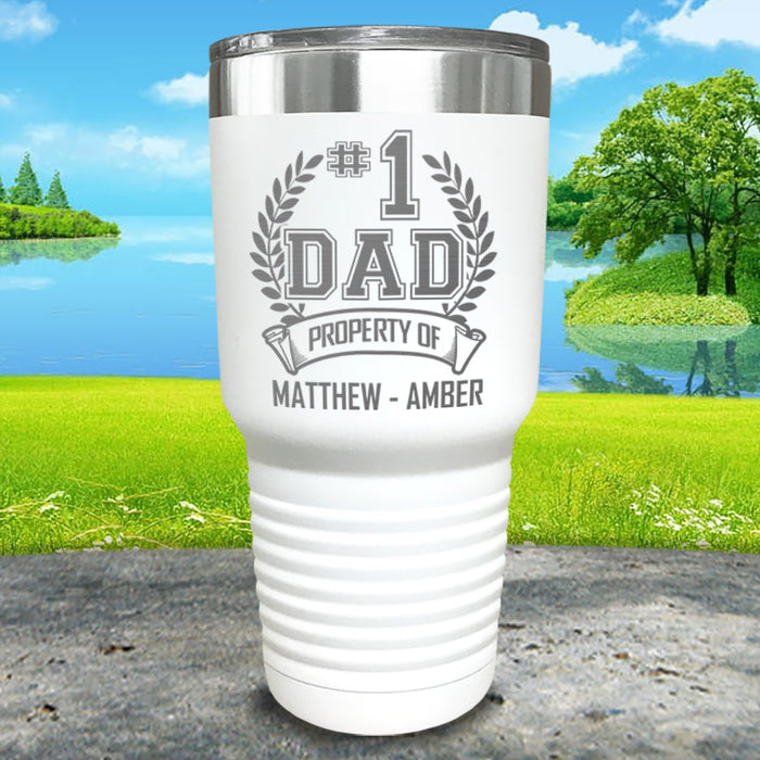 CUSTOM #1 Dad Engraved Tumblers