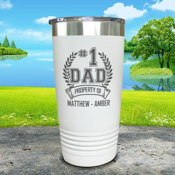 CUSTOM #1 Dad Engraved Tumblers