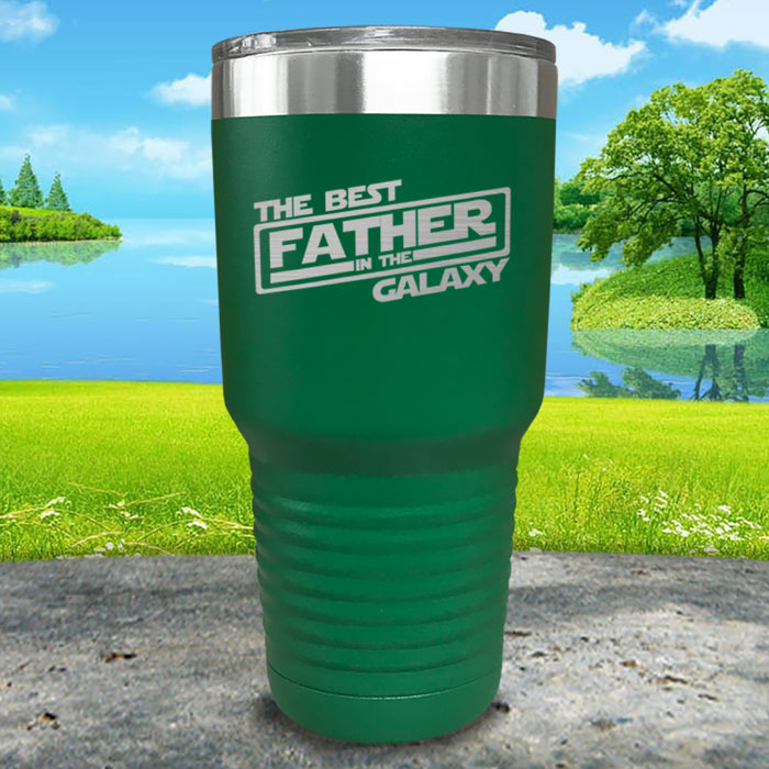 The Best Father In The Galaxy Engraved Tumbler