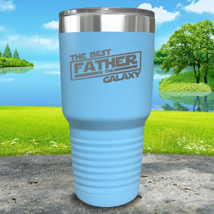 The Best Father In The Galaxy Engraved Tumbler