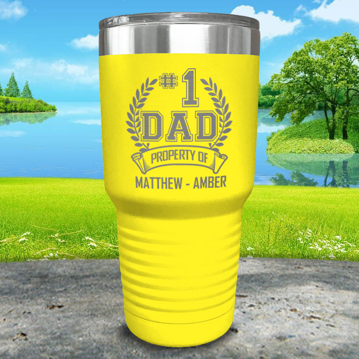 CUSTOM #1 Dad Engraved Tumblers