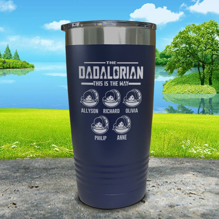 The Dadalorian (CUSTOM) With Child's Name Engraved Tumbler