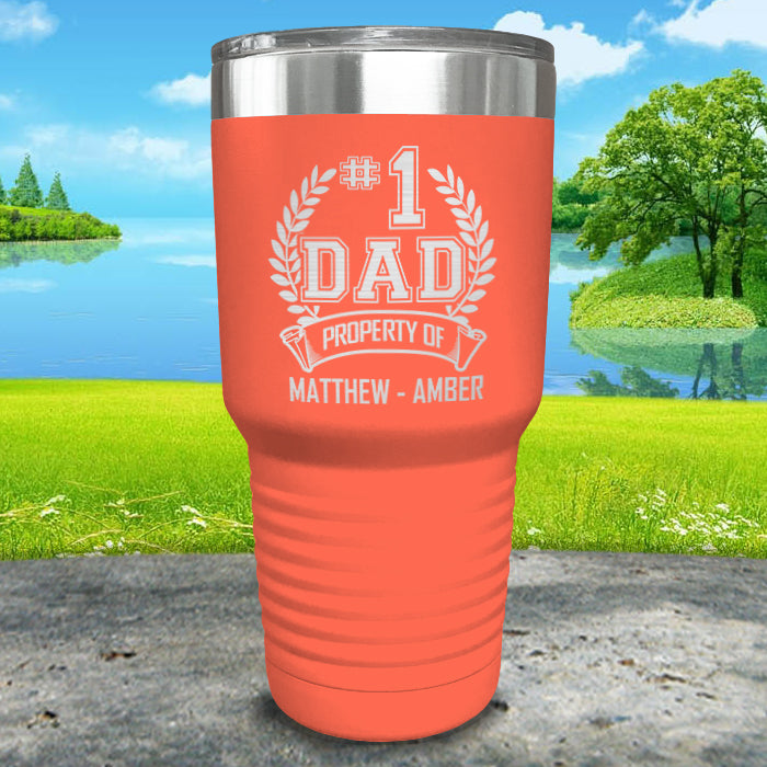 CUSTOM #1 Dad Engraved Tumblers