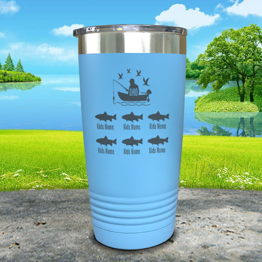 winorax Fishing Tumbler Personalized Fisherman Tumblers American Flag  Wooden Drawing Style Stainless…See more winorax Fishing Tumbler  Personalized