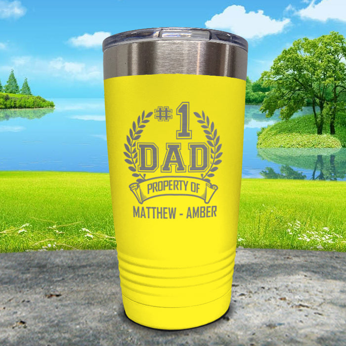 CUSTOM #1 Dad Engraved Tumblers