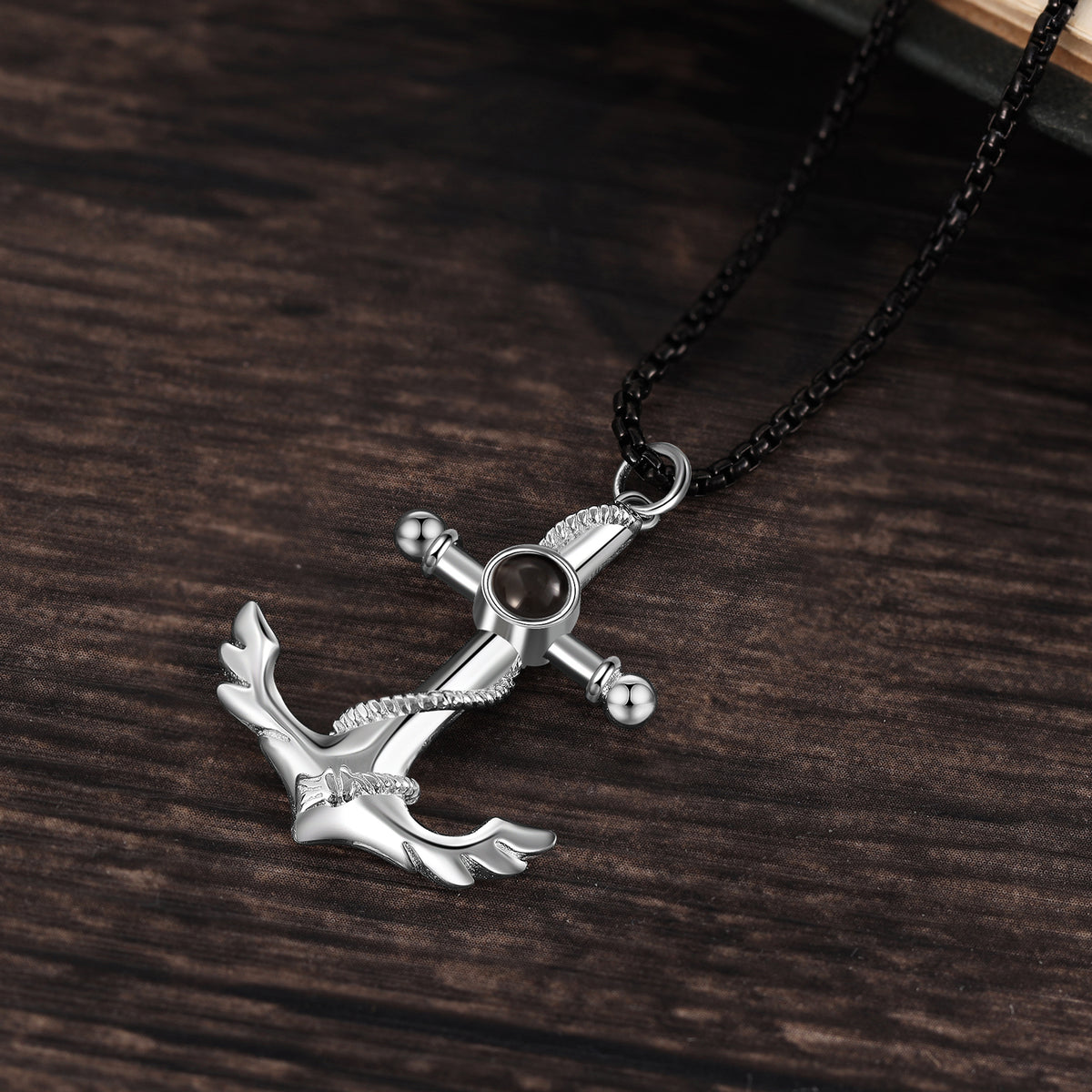 Custom hot sale anchor necklace