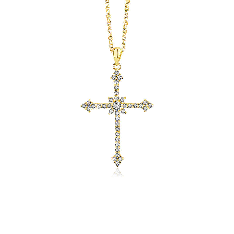 Premium Quality 925 Sterling Silver Cross Necklace