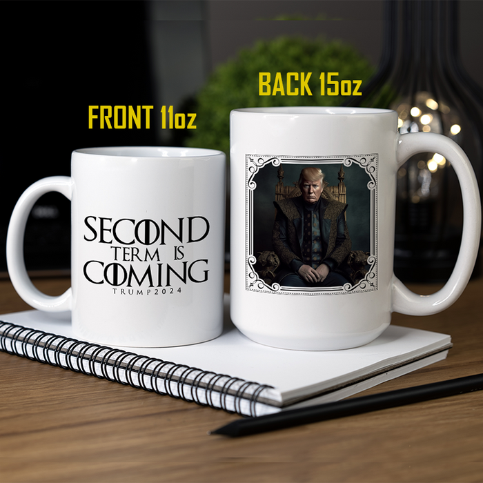 Second Term is Coming Premium Mugs