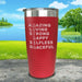 Mother Definition Engraved Tumblers Tumbler ZLAZER 20oz Tumbler Red 