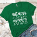 Autumn Leaves Premium Tees T-Shirts CustomCat Kelly Green X-Small 