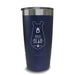 Uncle Bear Engraved Tumbler Engraved Tumbler ZLAZER 20oz Tumbler Navy 