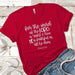 He Is Faithful Premium Tees T-Shirts CustomCat Red X-Small 