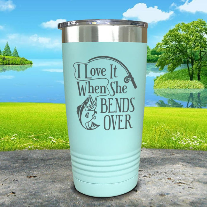 Bends Over Engraved Tumbler