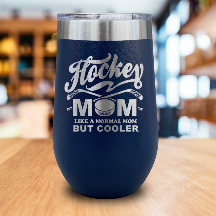 Hockey Mom Engraved Wine Tumbler