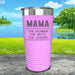 Mama The Woman Myth Legend Engraved Tumbler Tumbler ZLAZER 20oz Tumbler Lavender 