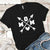 Mom Arrows Premium Tees T-Shirts CustomCat Black X-Small 