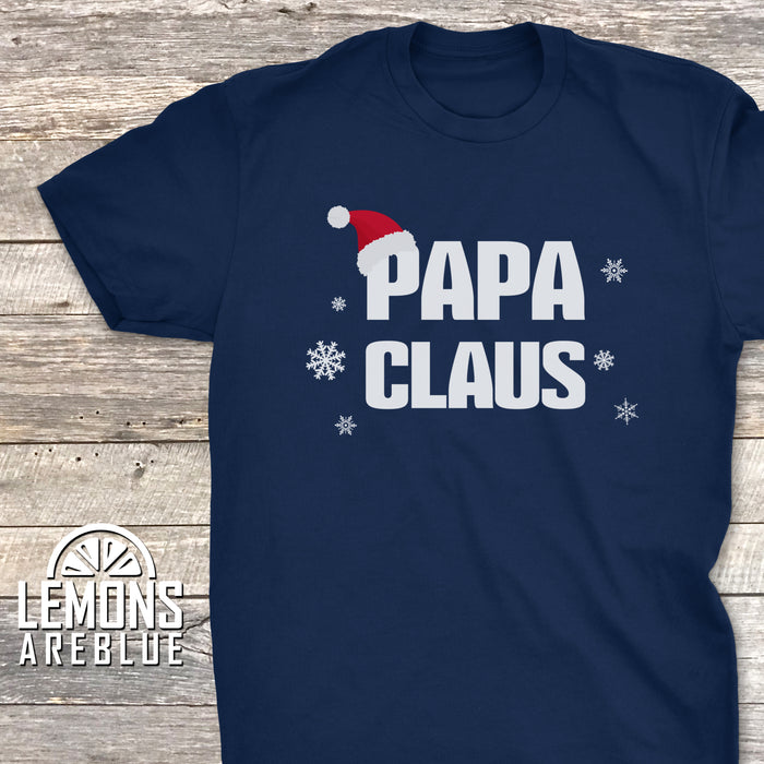 Mama And Papa Claus Premium Tee