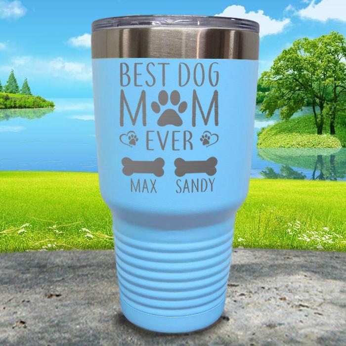 Personalized Best Dog Mom Premium Tumblers