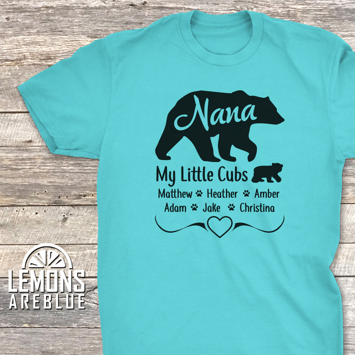 Grandparents Bear (CUSTOM) with Child's Name Premium Tee