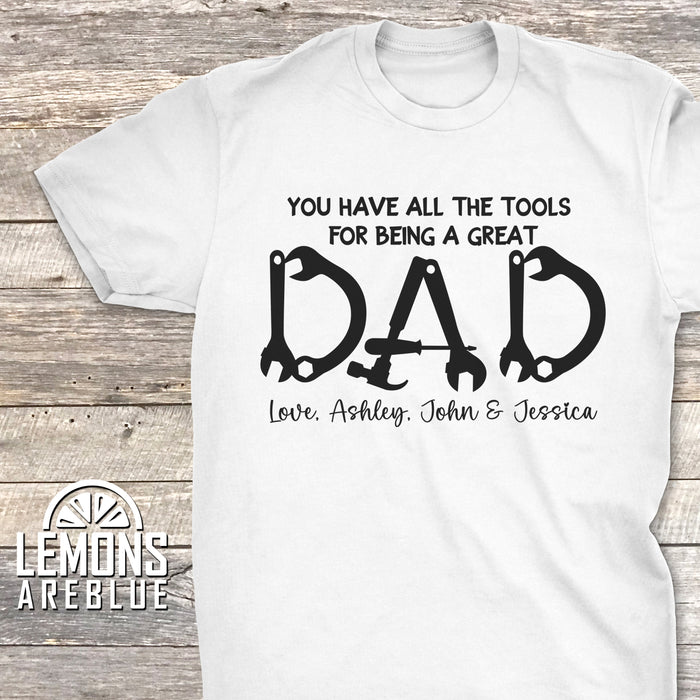 Dad Tools (CUSTOM) Premium Tee