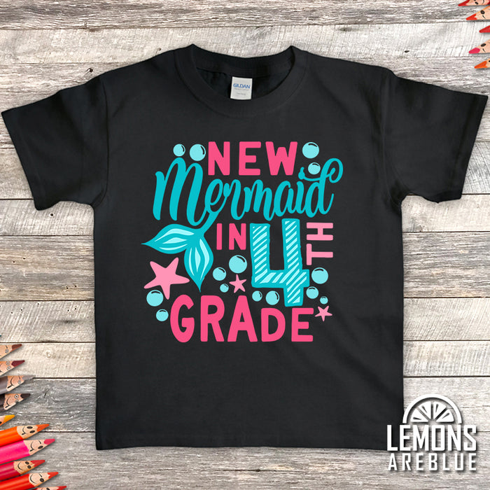 New Mermaid In School Premium Youth Tees