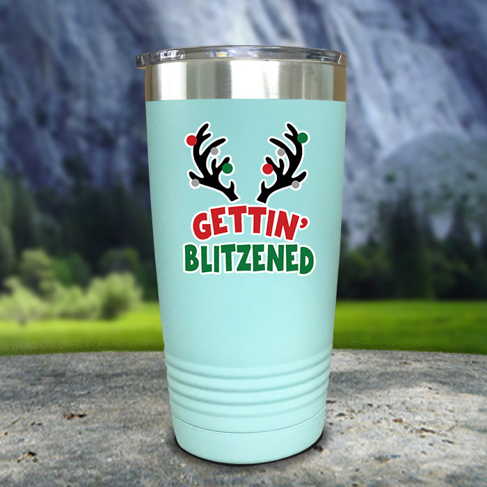 Getting Blitzened Color Printed Tumblers