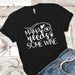 Mama Needs Some Wine 1 Premium Tees T-Shirts CustomCat Black X-Small 