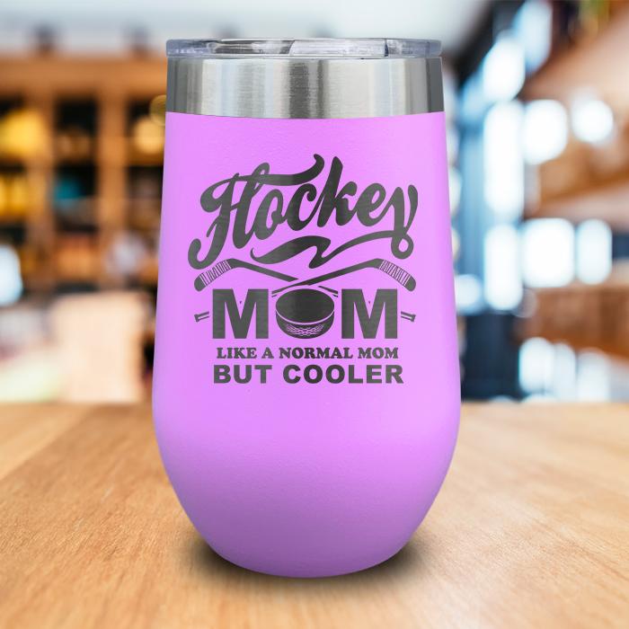 Hockey Mom Engraved Wine Tumbler