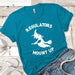 Regulators Mount Up Premium Tees T-Shirts CustomCat Turquoise X-Small 