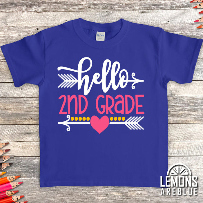 Hello School Premium Youth Tees