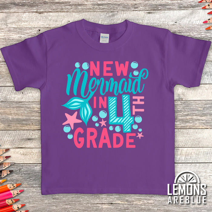 New Mermaid In School Premium Youth Tees