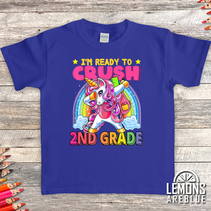 Unicorn Ready To Crush School Premium Youth Tees