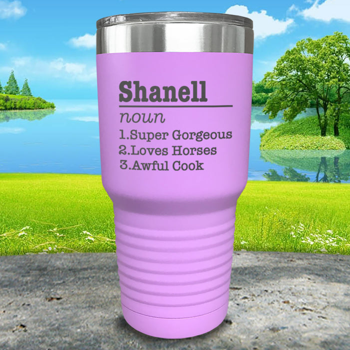 Name Definition (CUSTOM) Engraved Tumblers